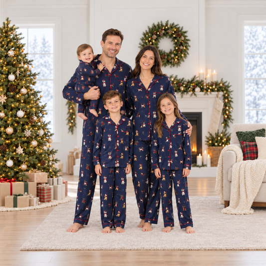 Dogs Family matching family Christmas pyjamas – Jingle Wear photo 1